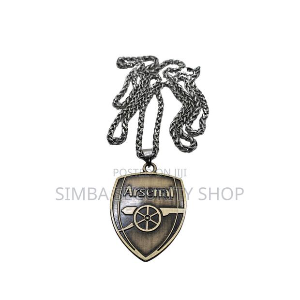 Arsenal Fan Football Soccer Necklace Metal Premier League
