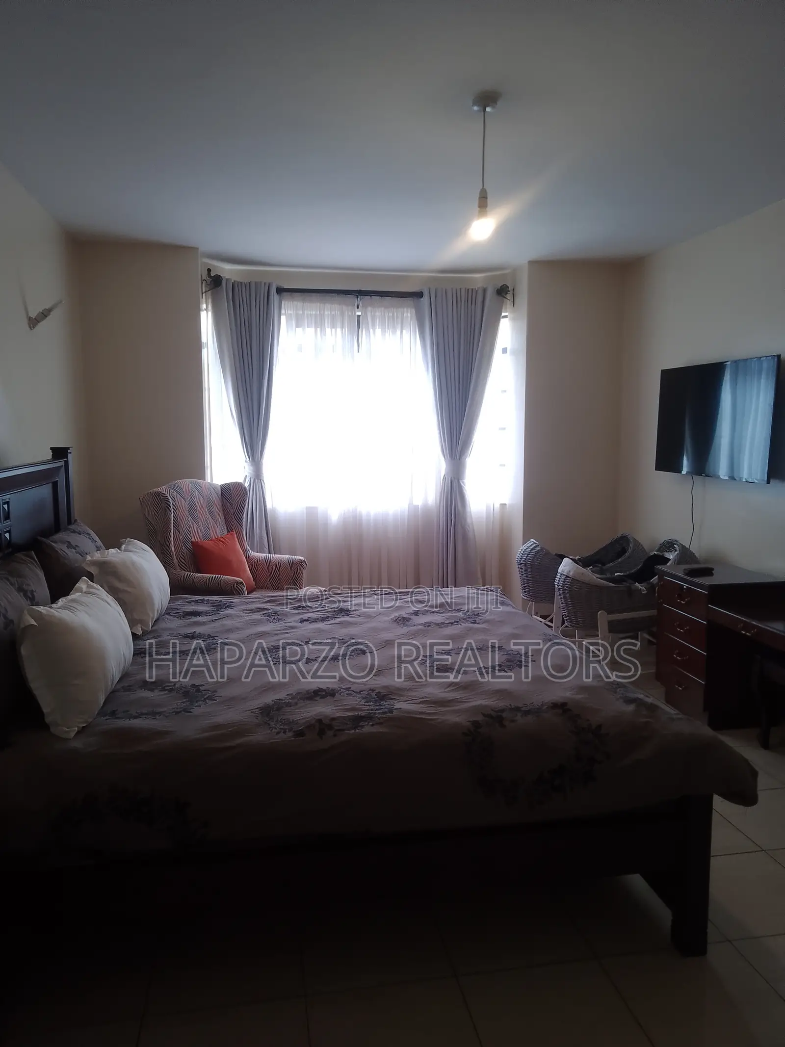 Furnished 3bdrm Apartment in Off Mvuli Road for rent