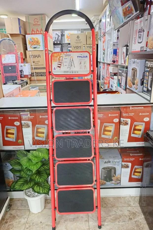 Dr Ladder Ladder Step Ladder Steel Ladder Foldable 6 Steps