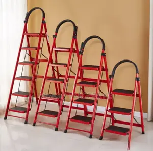 Dr Ladder Ladder Step Ladder Steel Ladder Foldable 4 Steps