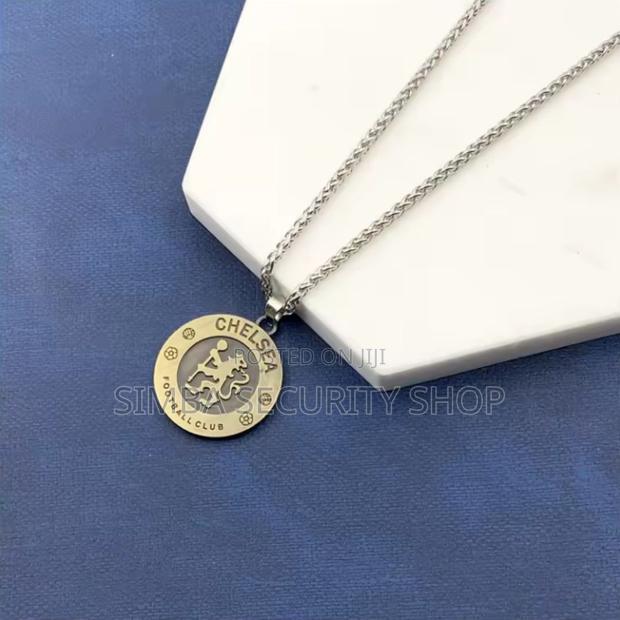 Chelsea Fan Football Soccer Necklace Bronze the Blues Gift