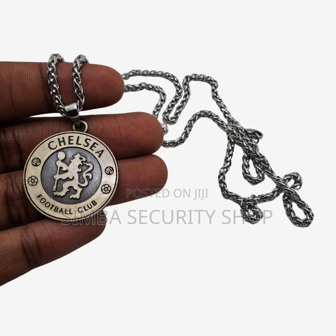 Chelsea Fan Football Soccer Necklace Bronze the Blues Gift