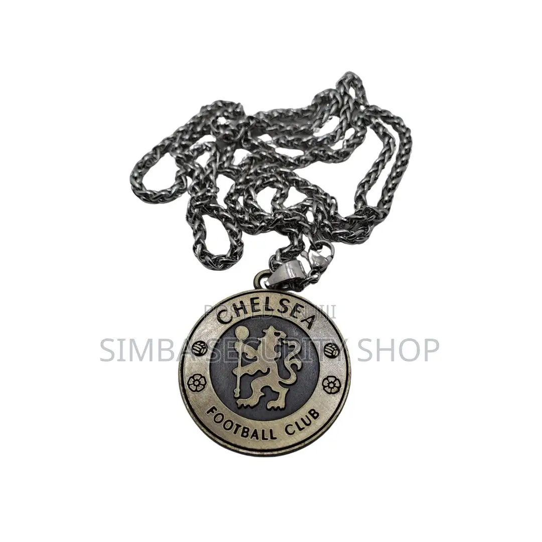 Chelsea Fan Football Soccer Necklace Bronze the Blues Gift