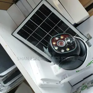 #Wifi PTZ Solar Cameras ,`Inbuilt Battery Wifi ,V380