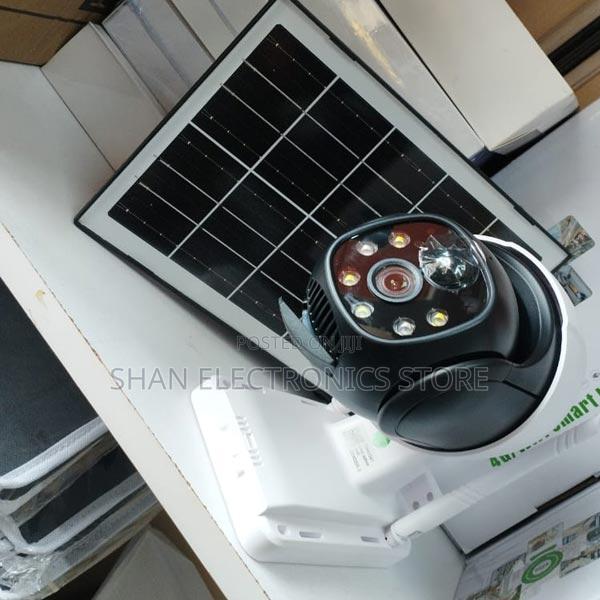 #Wifi PTZ Solar Cameras ,`Inbuilt Battery Wifi ,V380