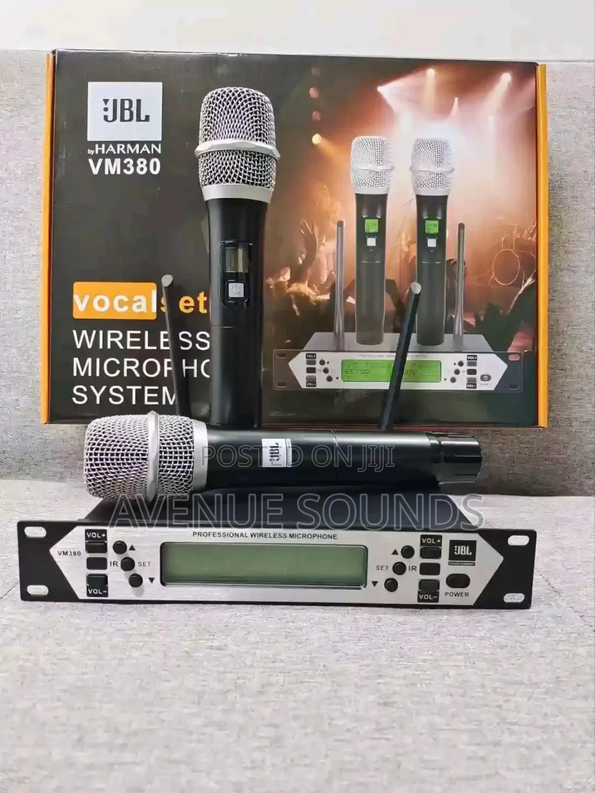 JBL VM380 Wireless Microphones