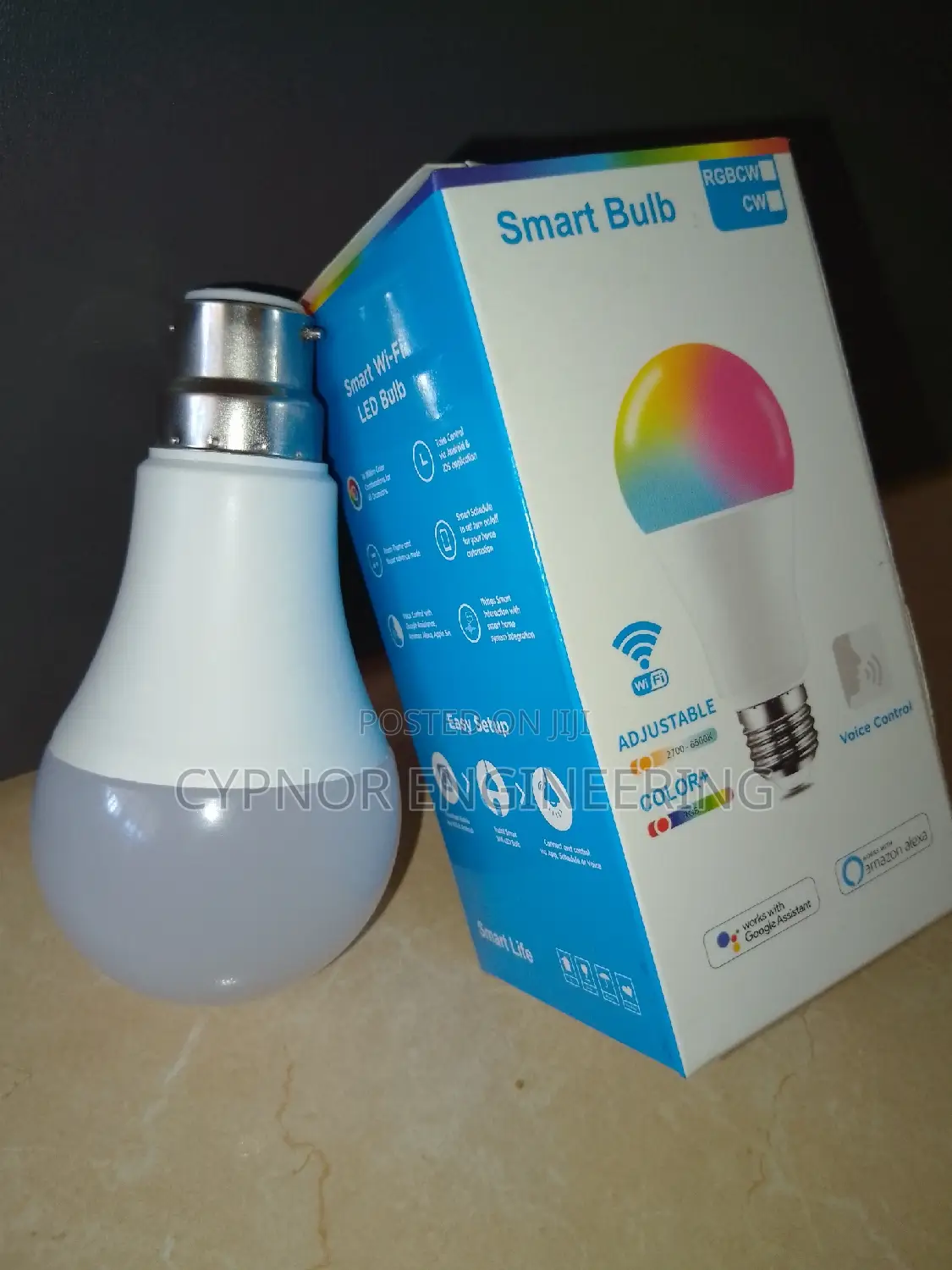 Smart Bulb Preset Colors Adjustable Temperature