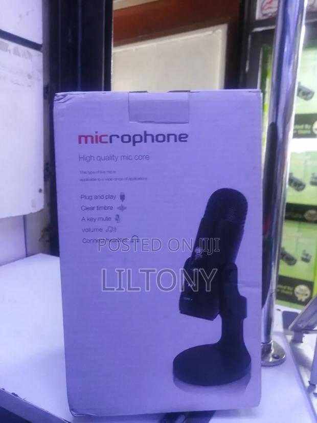 Plug and Play Usb Microphone With Headset Port - main view