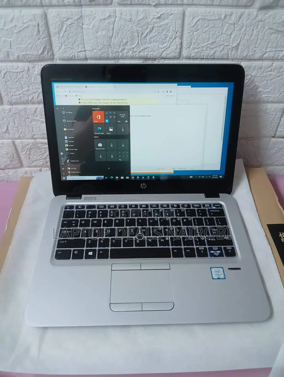 Laptop HP EliteBook 820 G4 8GB Intel Core I7 SSD 256GB