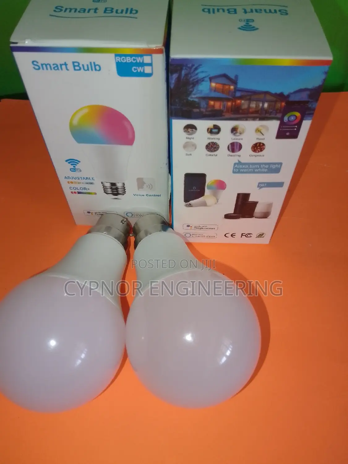 Dimmable Smart Bulb With Temperature Control