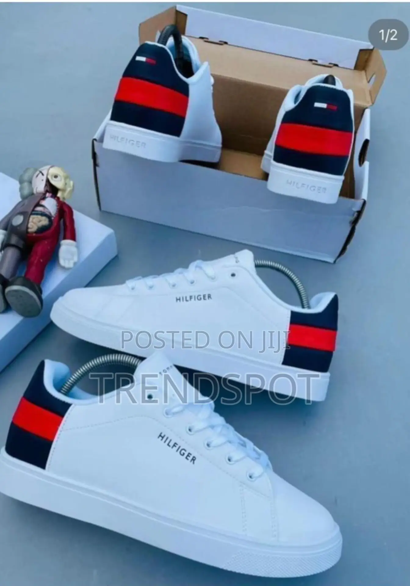 Quality Tommy Hilfiger White Sneakers