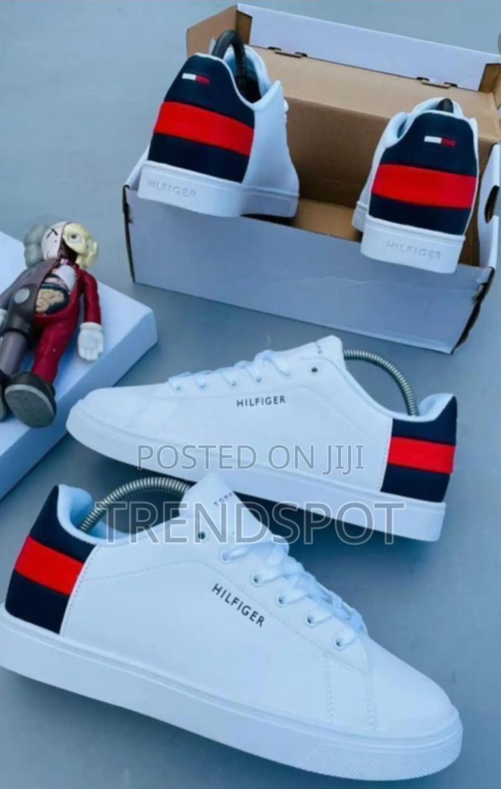 Quality Tommy Hilfiger White Sneakers