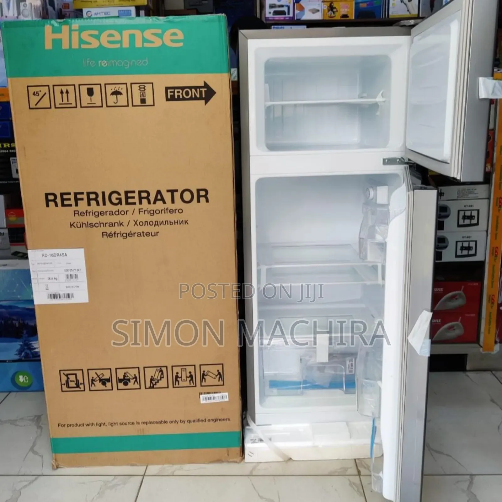 Hisense Fridge 121litres