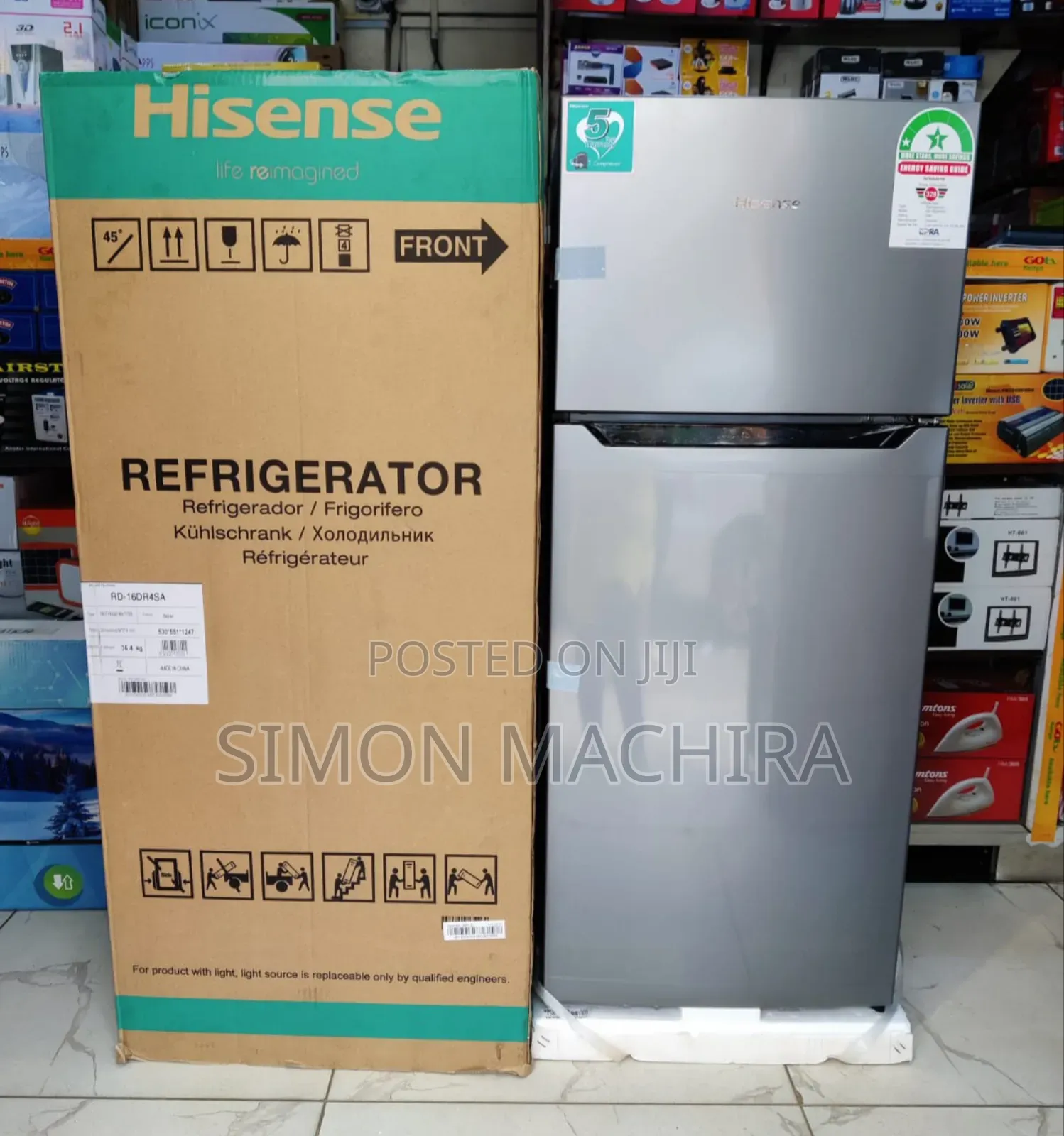 Hisense Fridge 121litres