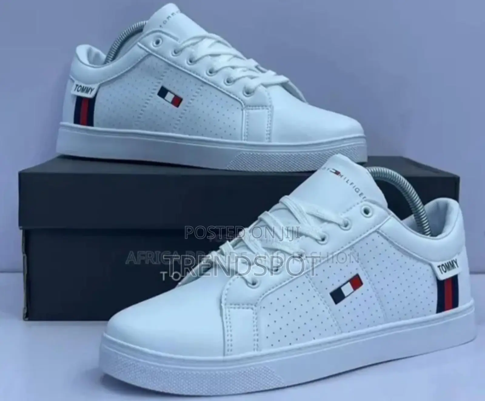 Quality Tommy Hilfiger White Sneakers