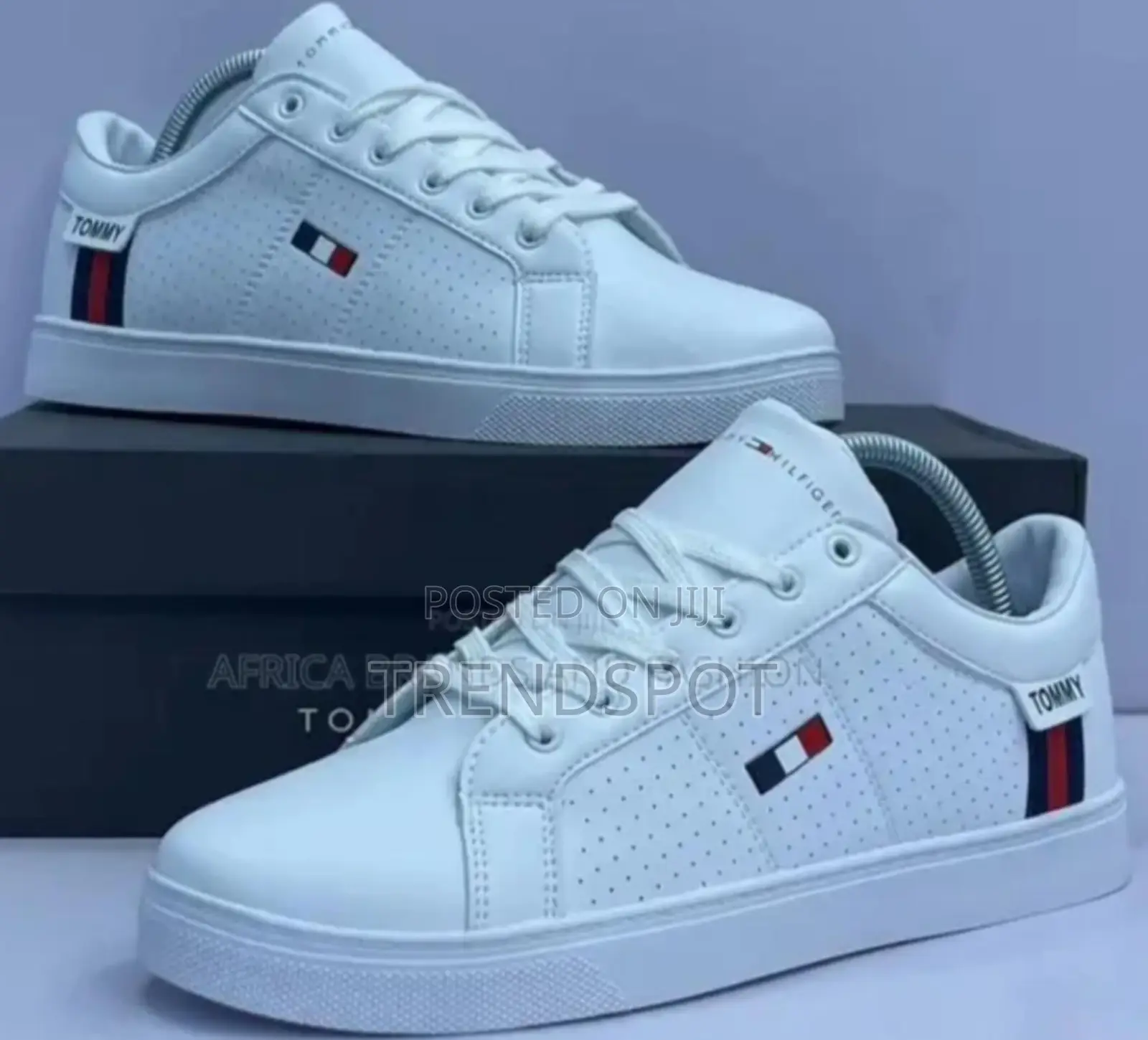 Quality Tommy Hilfiger White Sneakers