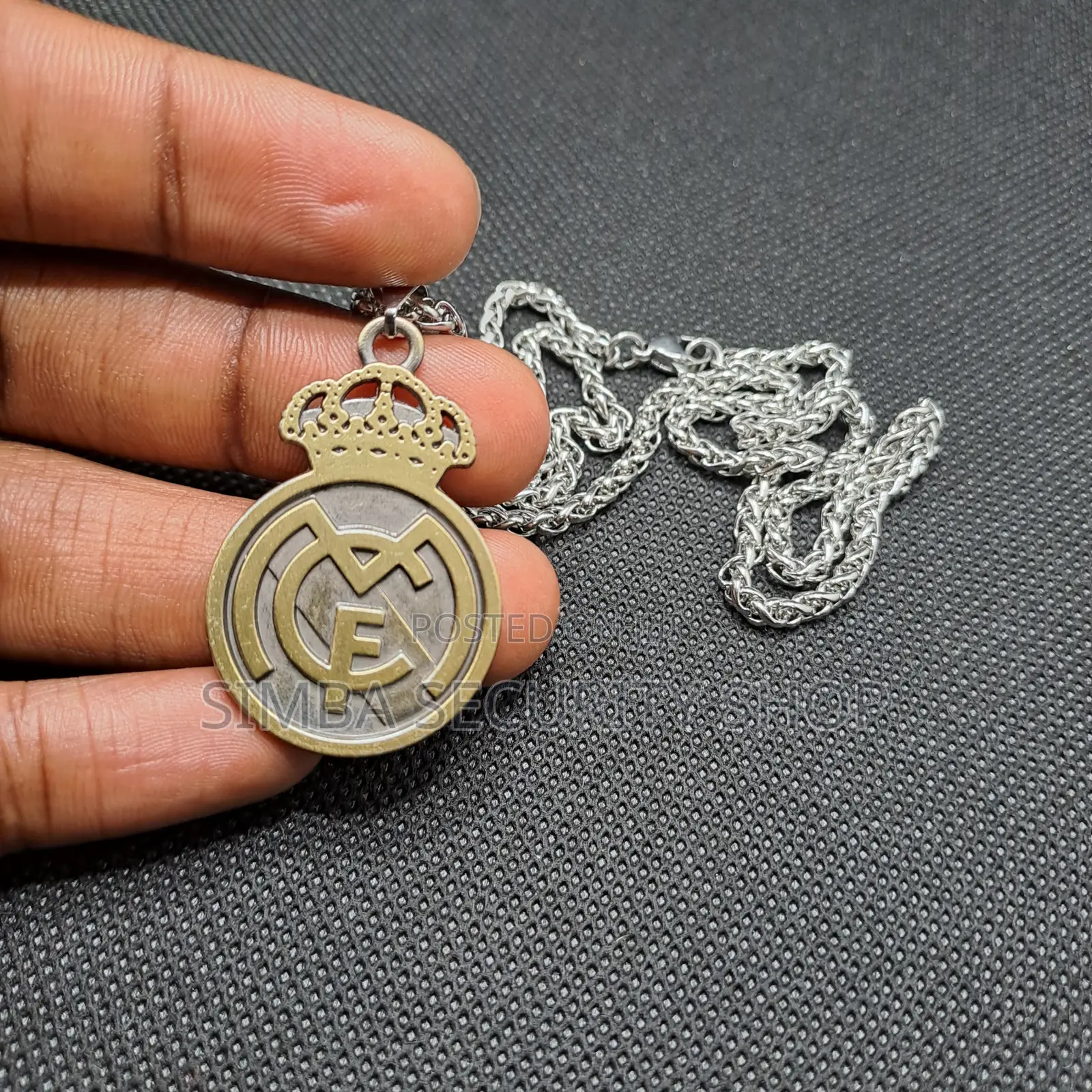 Real Madrid Fan Football Soccer Necklace Merchandise Ronaldo