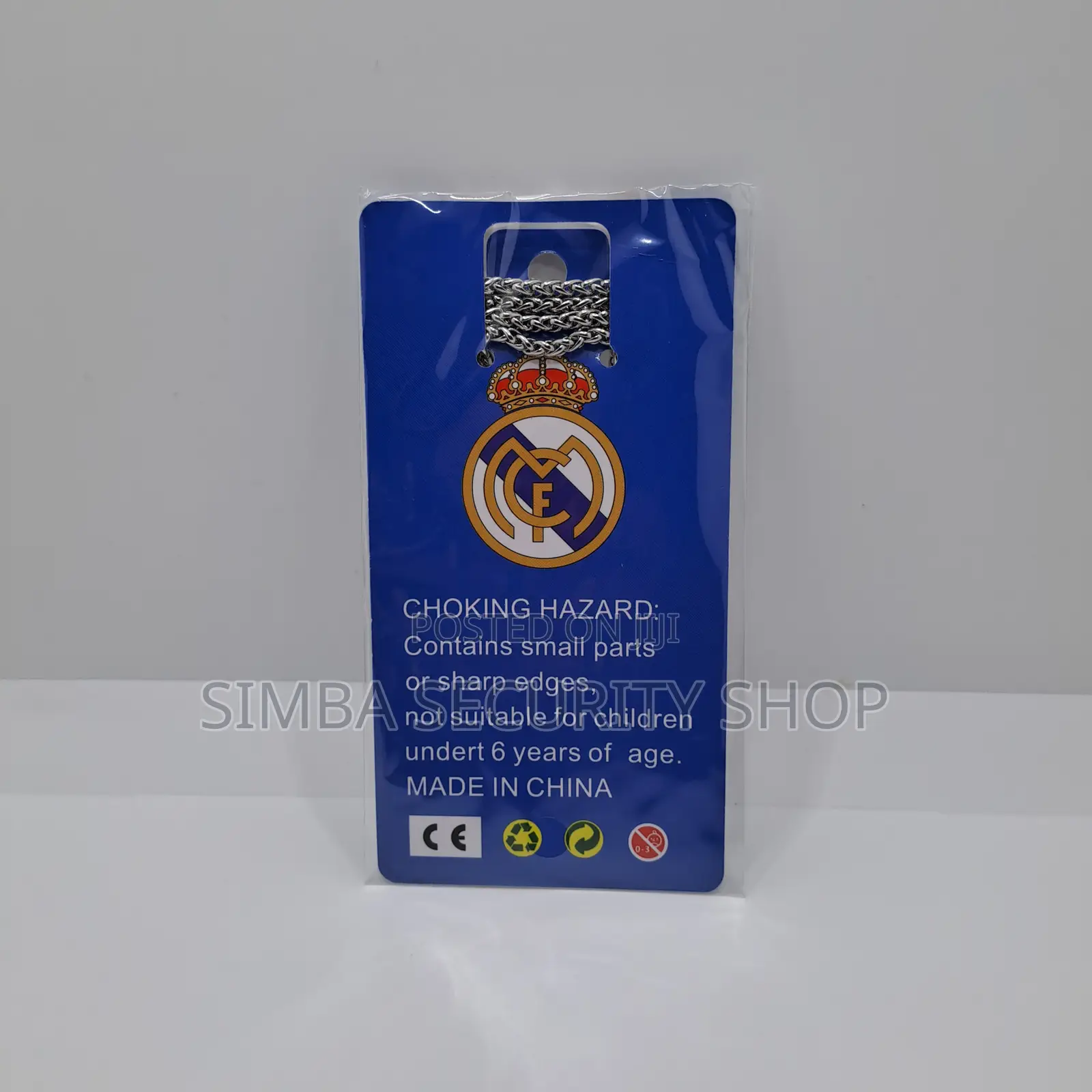 Real Madrid Fan Football Soccer Necklace Merchandise Ronaldo
