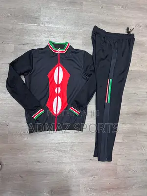 Black Kenyan Tracksuits