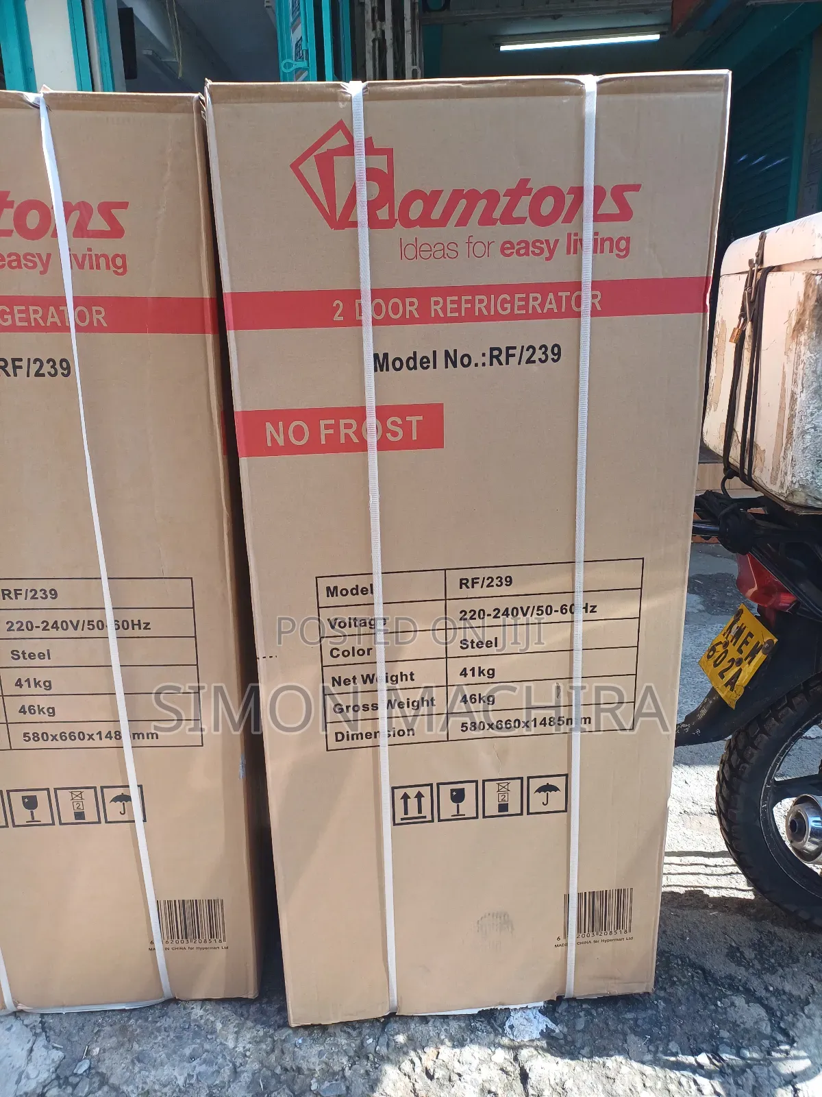 Ramtons 196L RF 239. No Frost