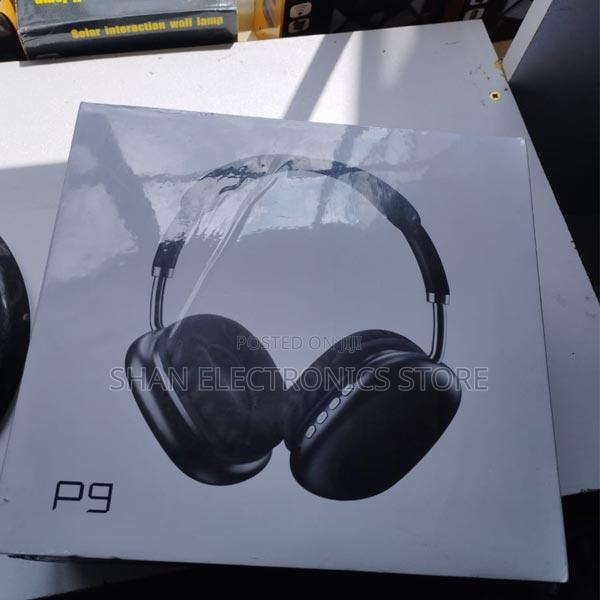 Microphone Pods Over Ear Sports P9 Wireless BT Headphones;