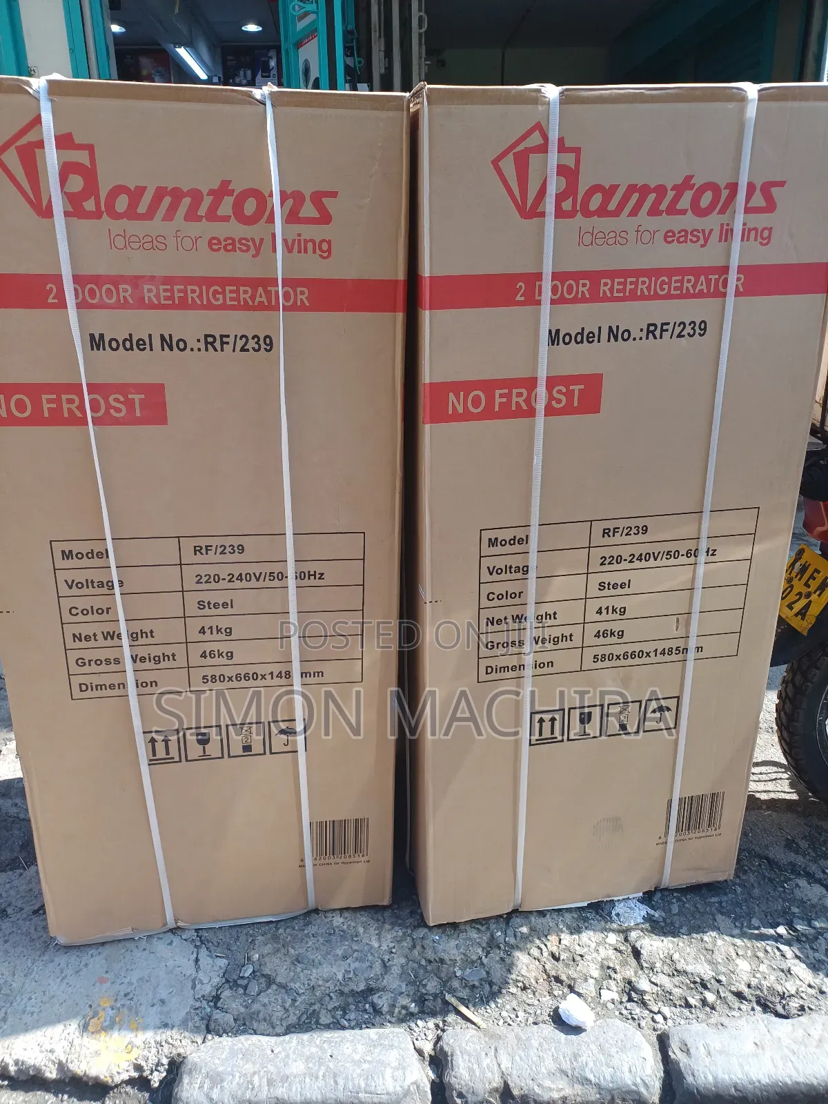 Ramtons 196L RF 239. No Frost