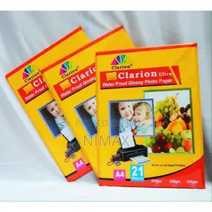 A4 High Glossy Photopaper Waterproof Professional
