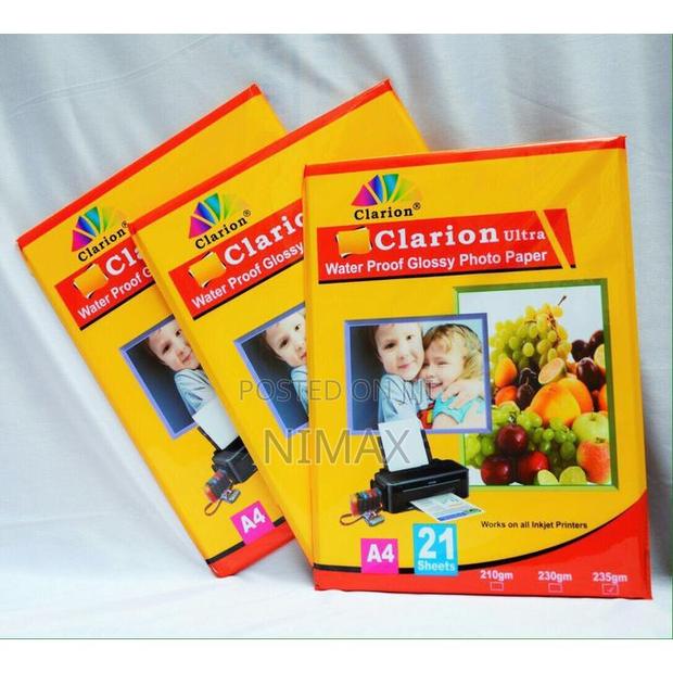 A4 High Glossy Photopaper Waterproof Professional - thumbnail 2