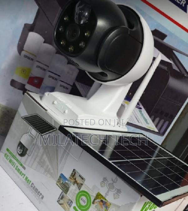 4g Hd Intelligent Solar Energy Alert PTZ Camera V380 CCTV-