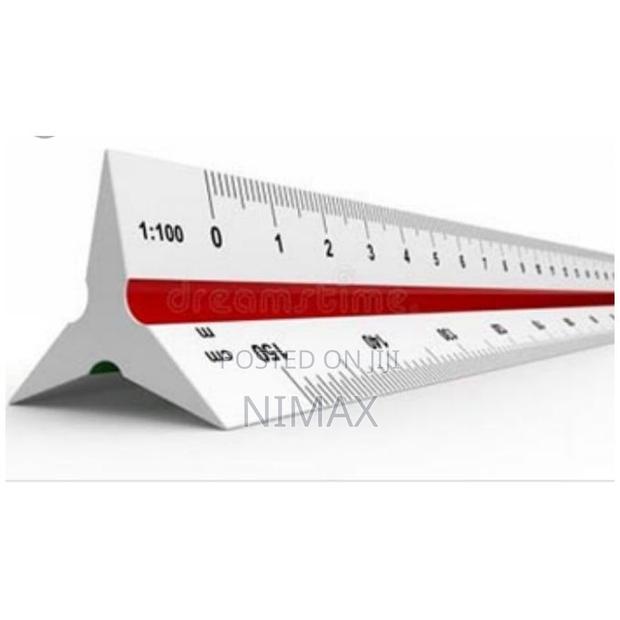 30cm Precision Triangular Scale Ruler - thumbnail 4