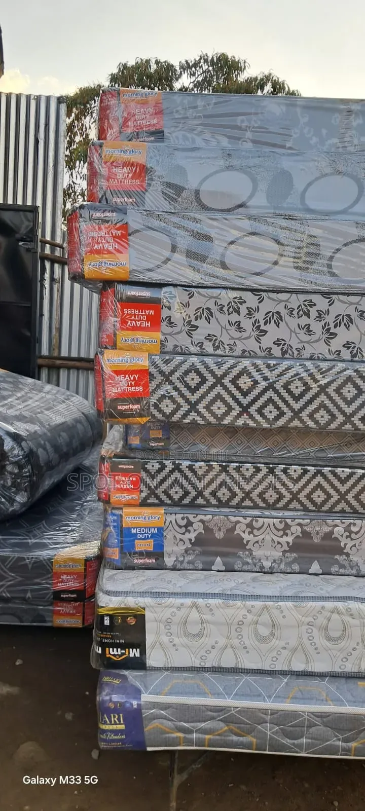 5by6 MD 8inch Mattresses + Free Delivery.