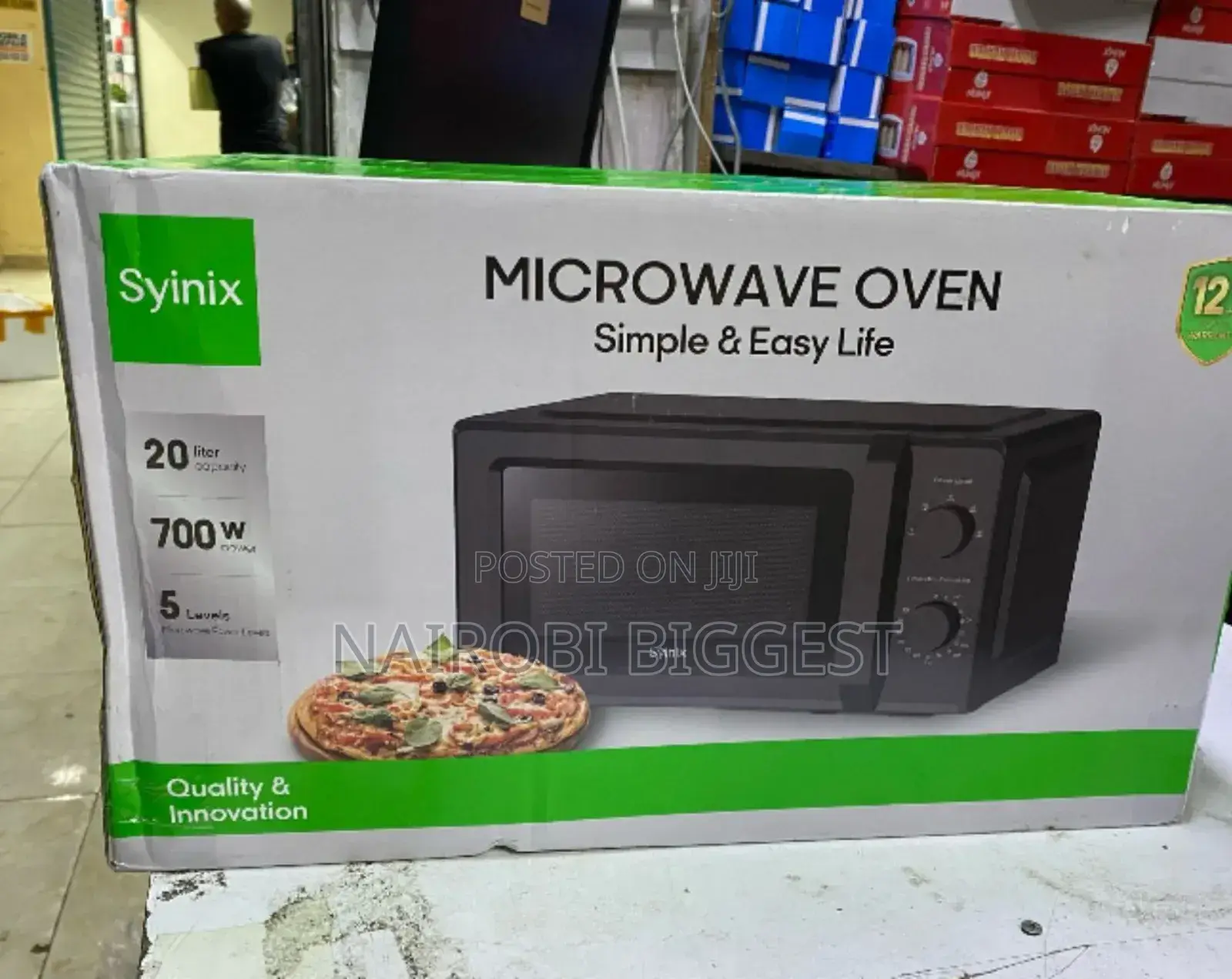 Original Syinix 20l Microwave Oven