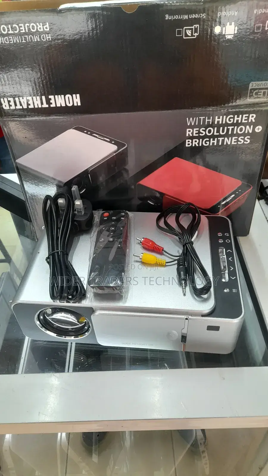 T6 Android HD 3D (800 X 480) 3000 Lumens Smart Home Cin