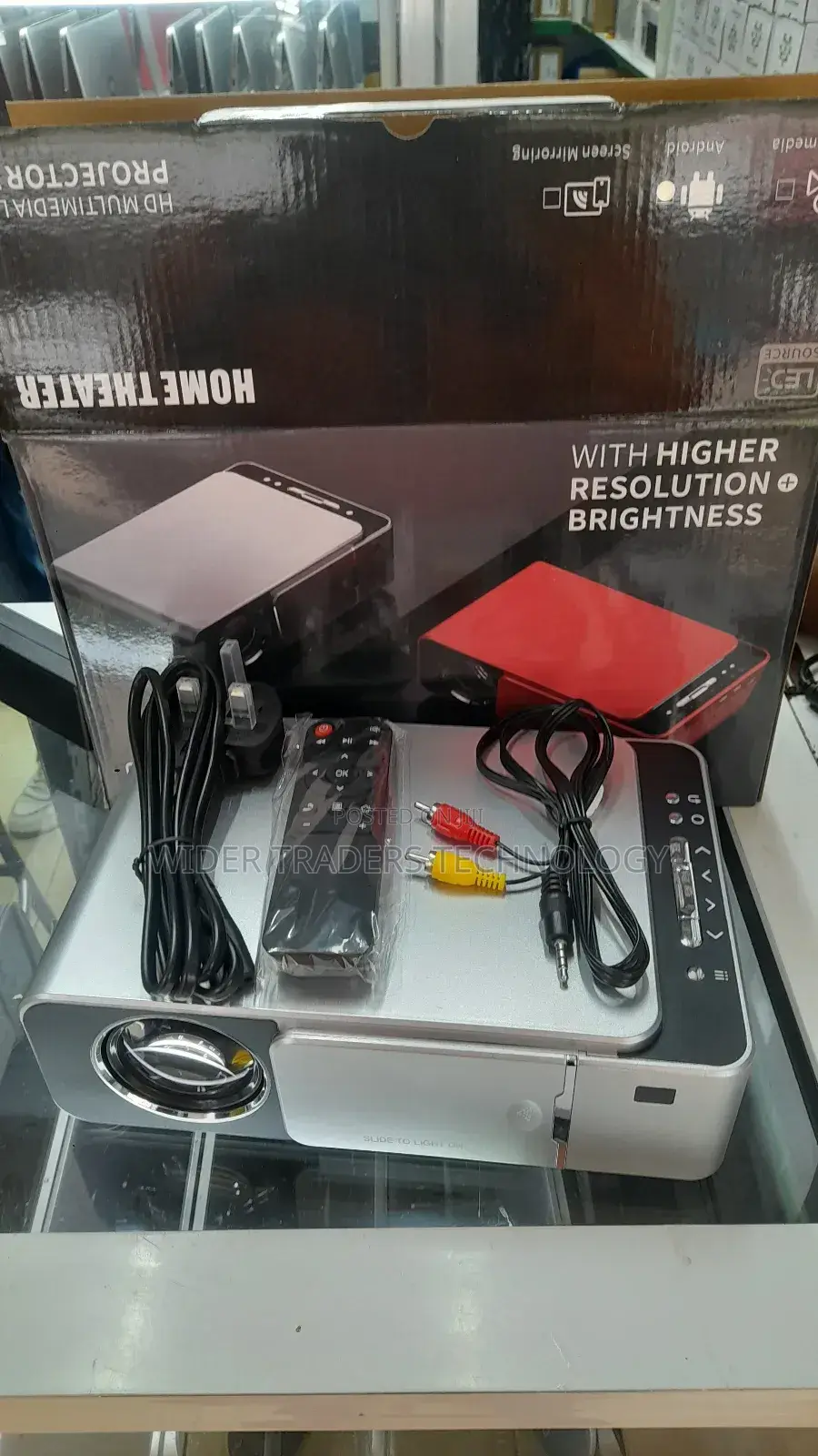 T6 Android HD 3D (800 X 480) 3000 Lumens Smart Home Cin