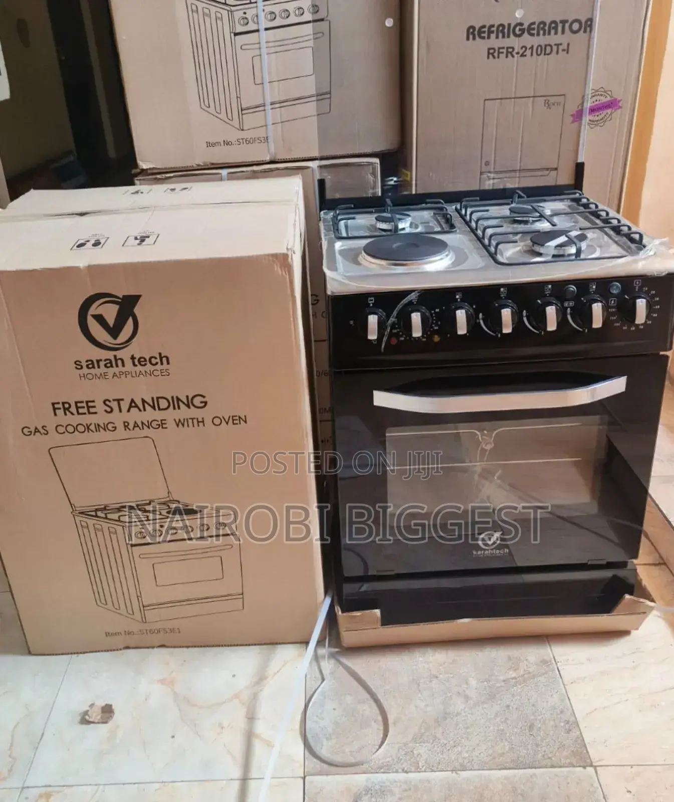 Amazing 3+1 Sarahtech 60*60 Standing Cooker