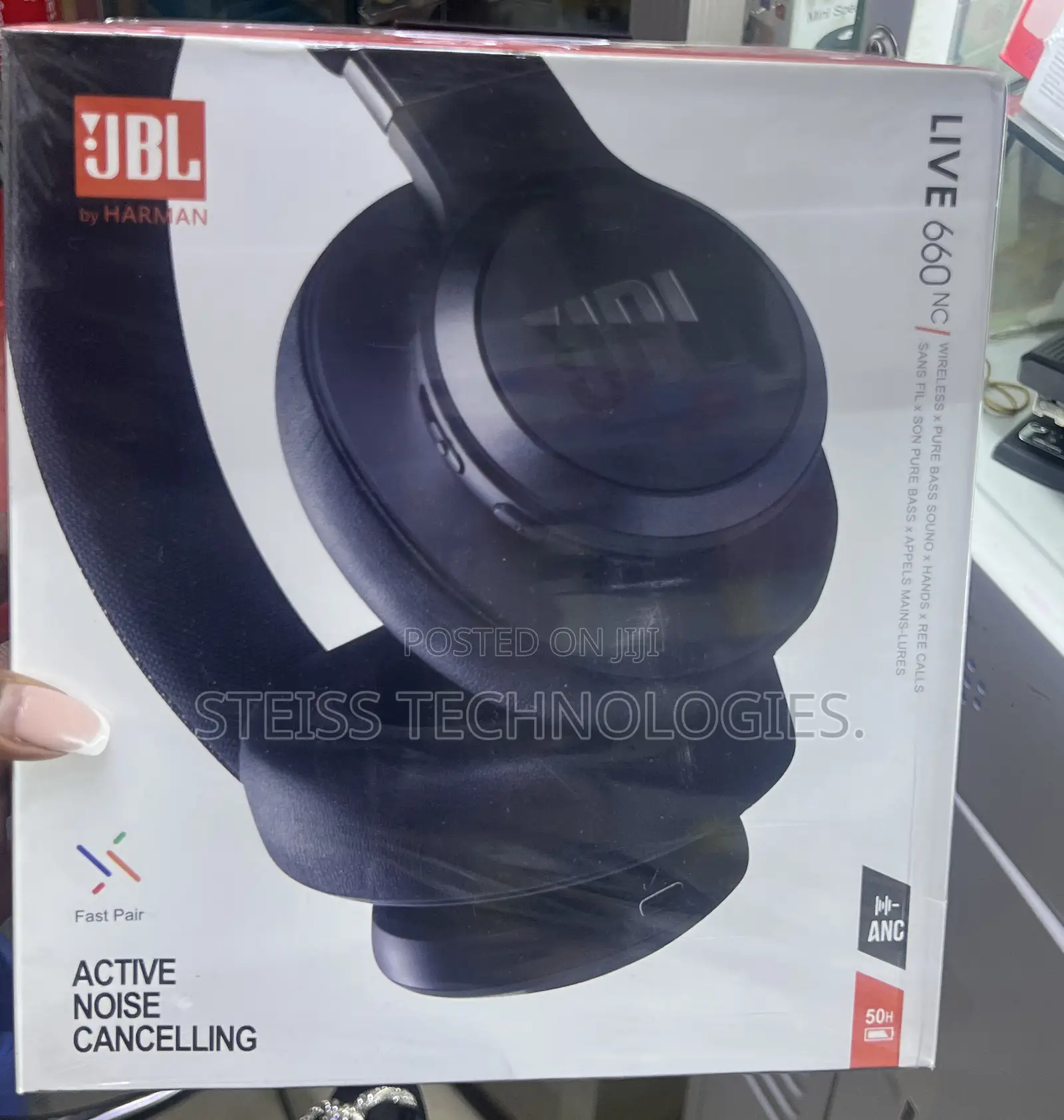 JBL Live 660-Nc Wireless Headphones