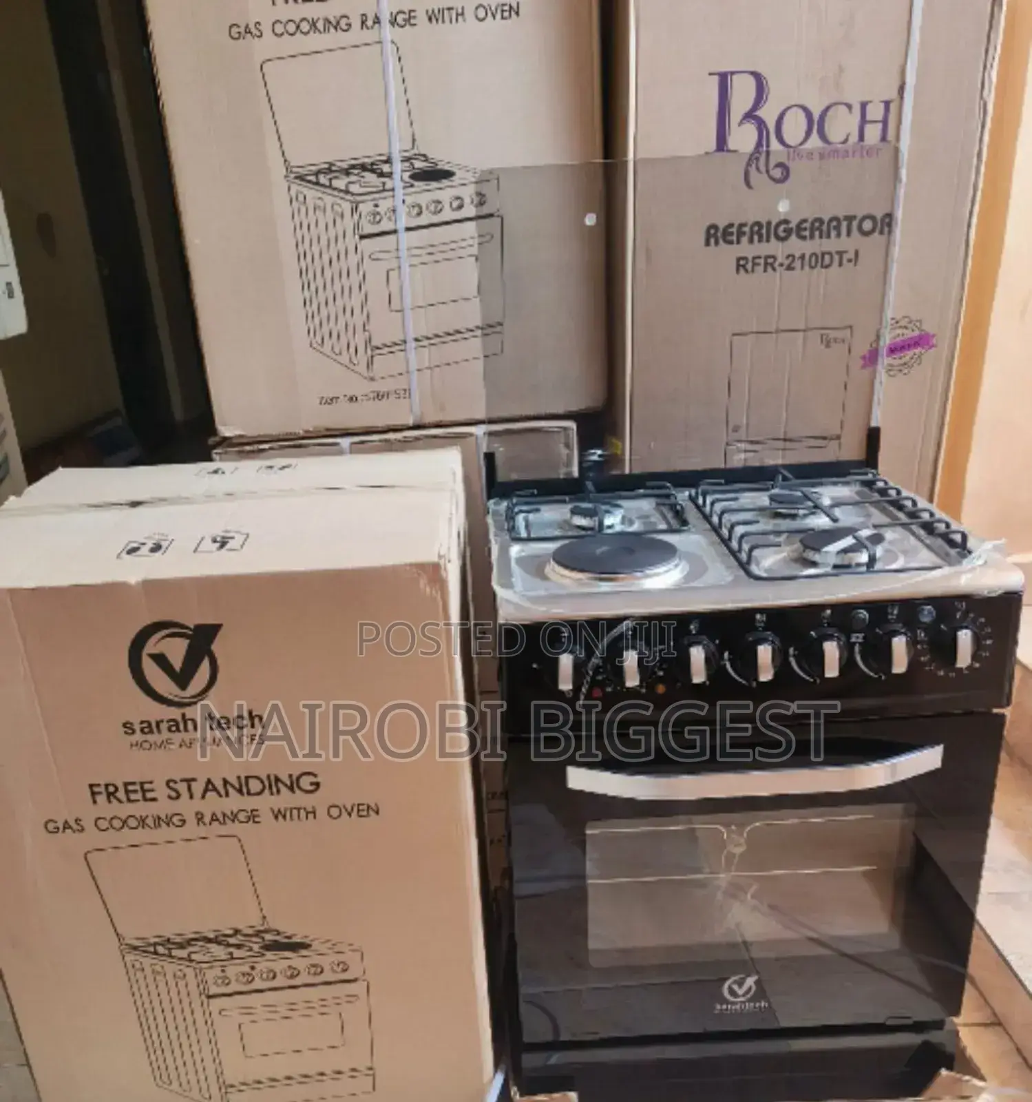 3+1 Sarahtech 60*60 Standing Cooker