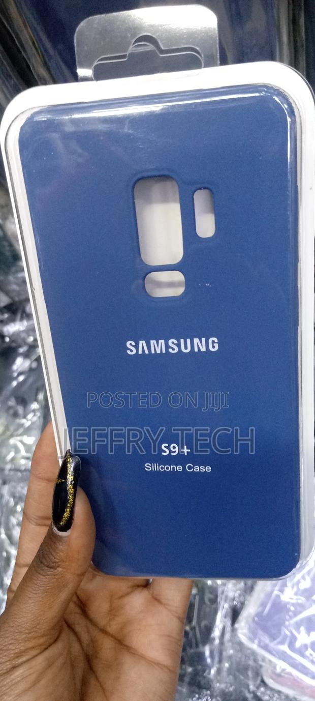 Silicone Case for Samsung Galaxy S9 Plus Blue - main view