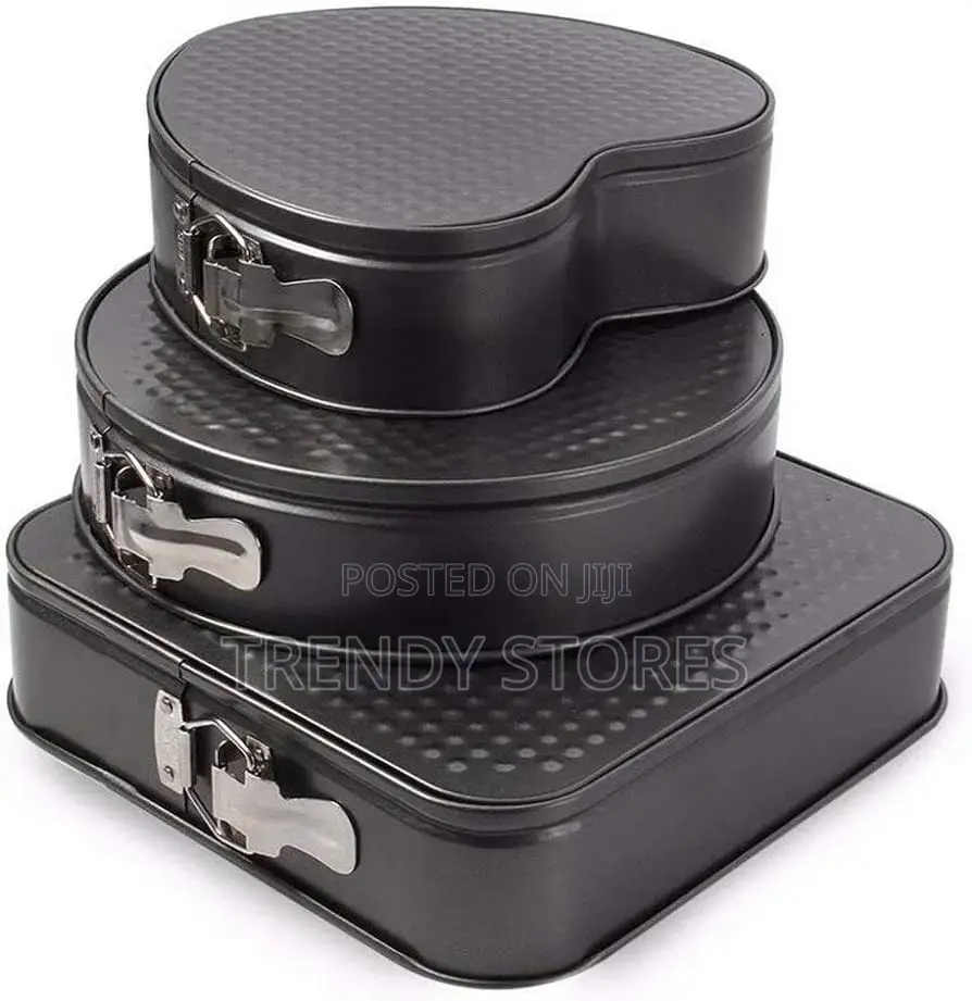 3pcs Nonstick Cake Molds