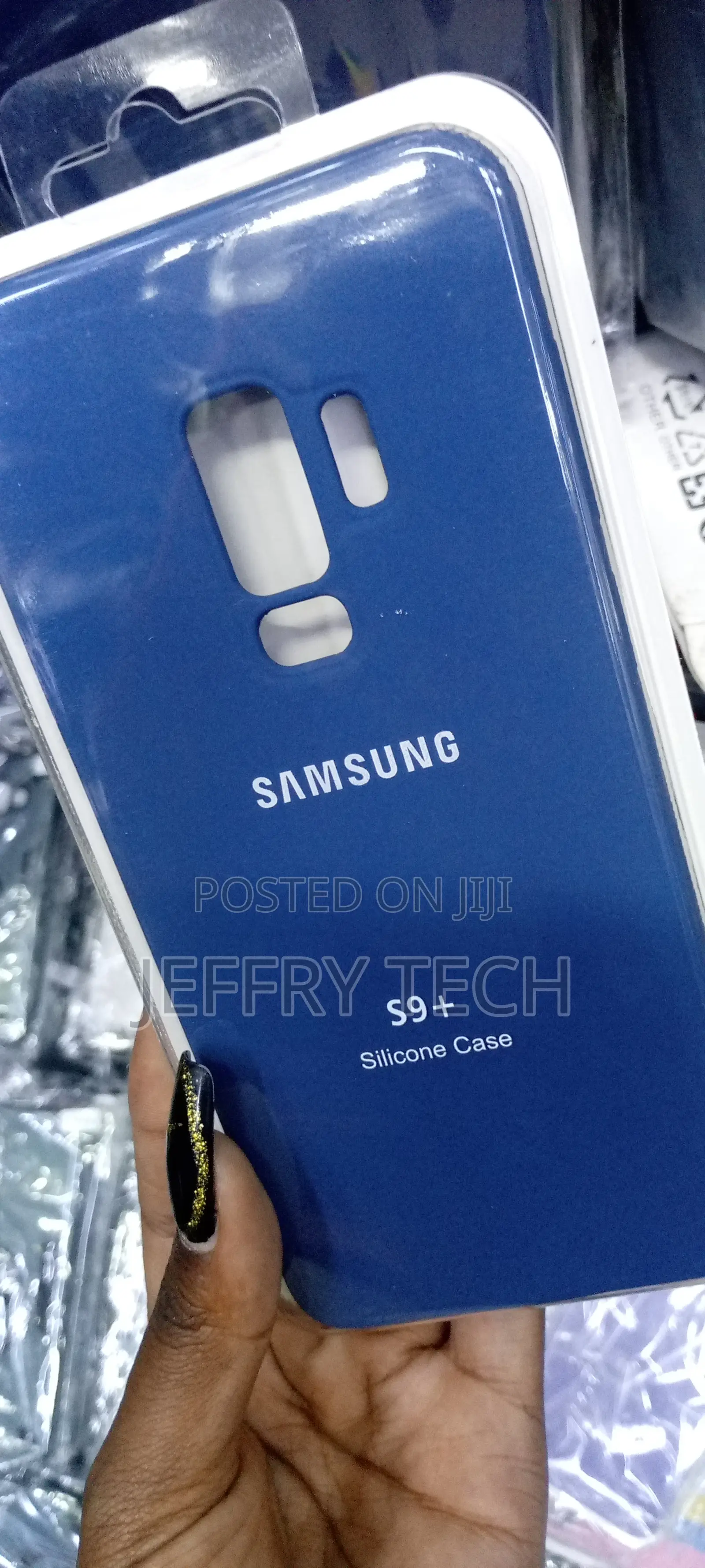 Silicone Case for Samsung Galaxy S9 Plus Blue