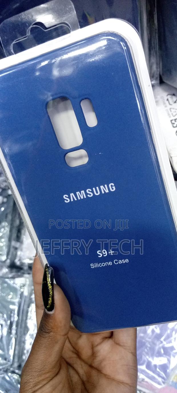 Silicone Case for Samsung Galaxy S9 Plus Blue - thumbnail 2