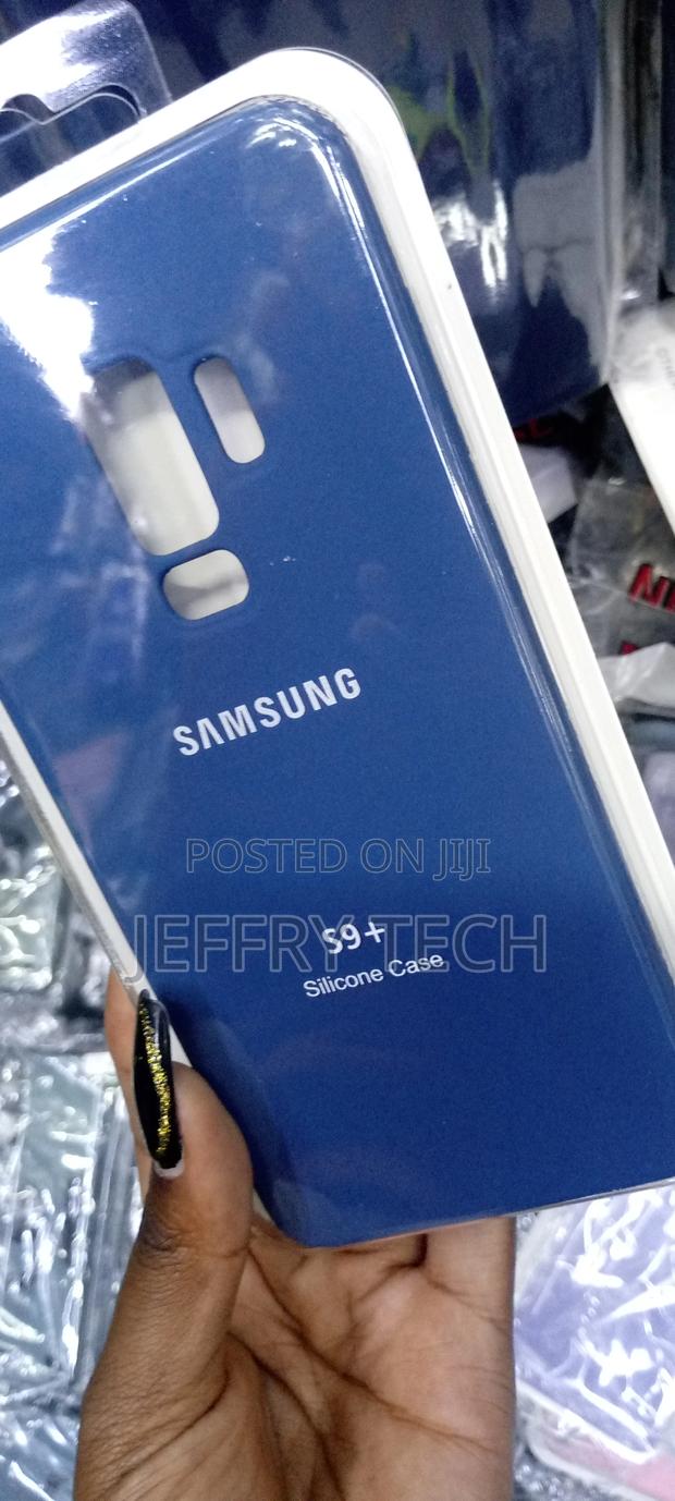 Silicone Case for Samsung Galaxy S9 Plus Blue - thumbnail 3