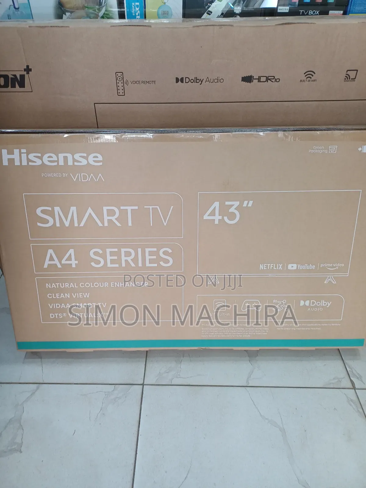 Hisense 43 Inch Smart TV A4 Series