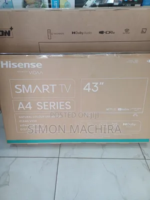 Hisense 43 Inch Smart TV A4 Series