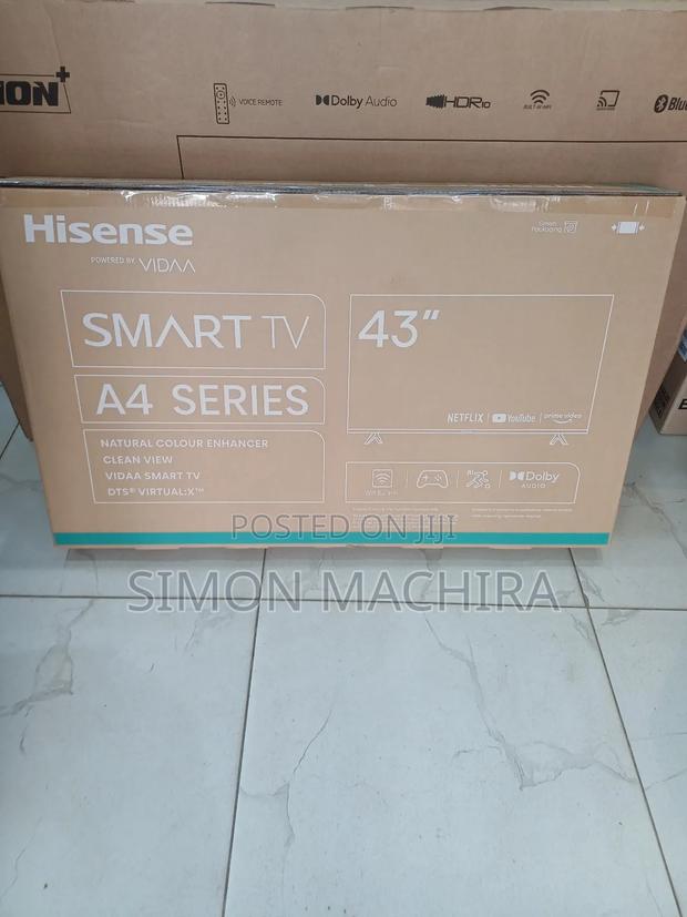 Hisense 43 Inch Smart TV. A6 Series - thumbnail 2