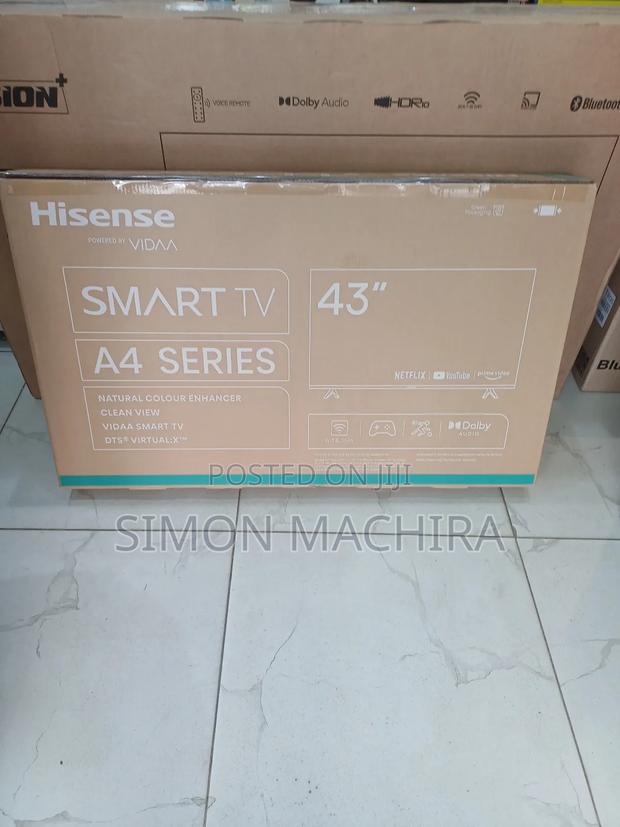 Hisense 43 Inch SMQRT TV. A4 Series - main view