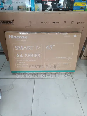 Hisense 43 Inch SMQRT TV. A4 Series