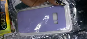 Msamsung Galaxy S8 Plus Silicone Cover Case - Violet