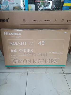 Hisense 43 Inch Smart TV. A4 Series