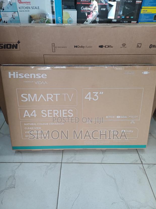 Hisense 43 Inch Smart TV. A6 Series - main view